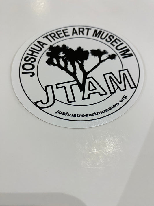 JTAM Joshua Tree Art Museum 3" round LEGACY sticker